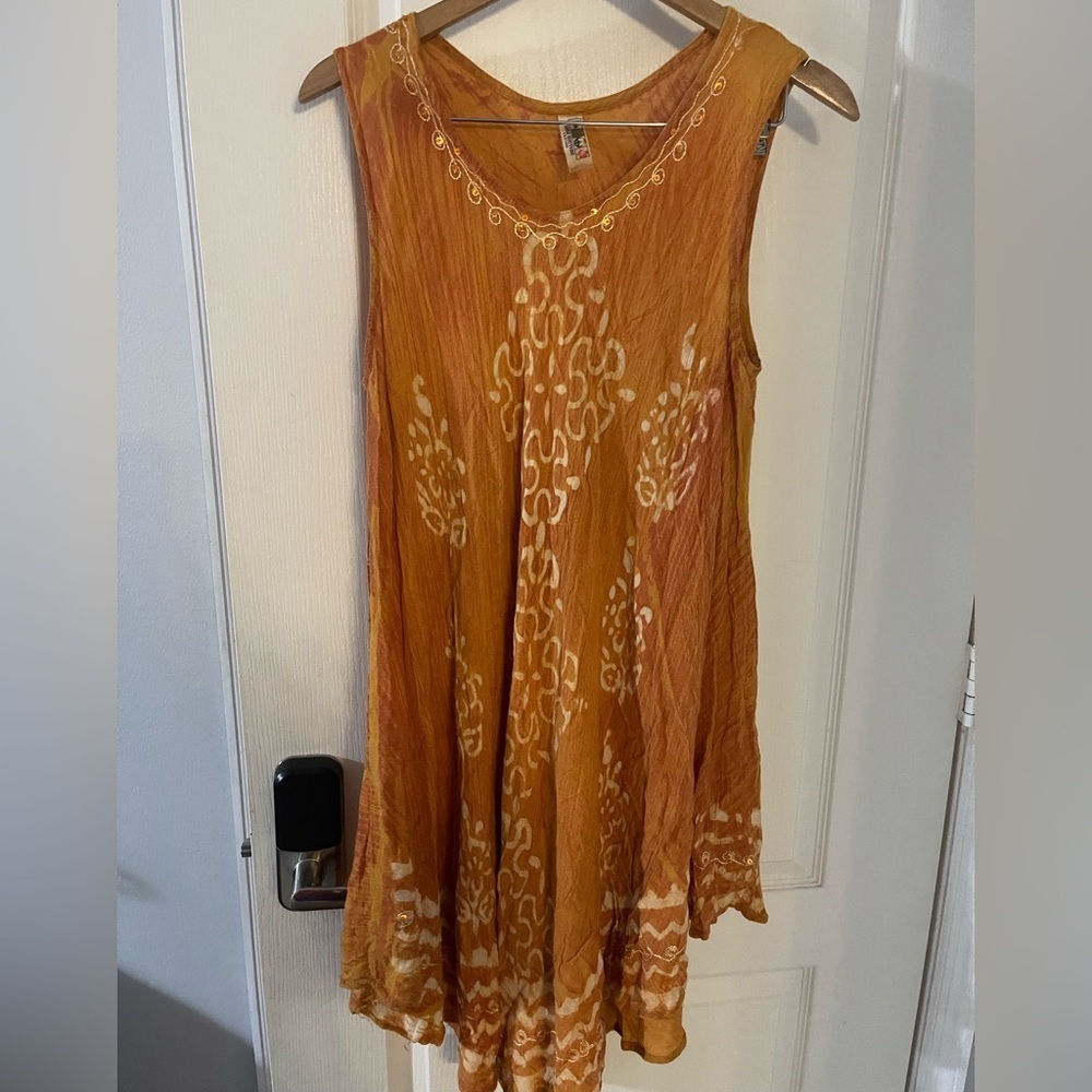 India Boutique Amber High Low Dress With Beading